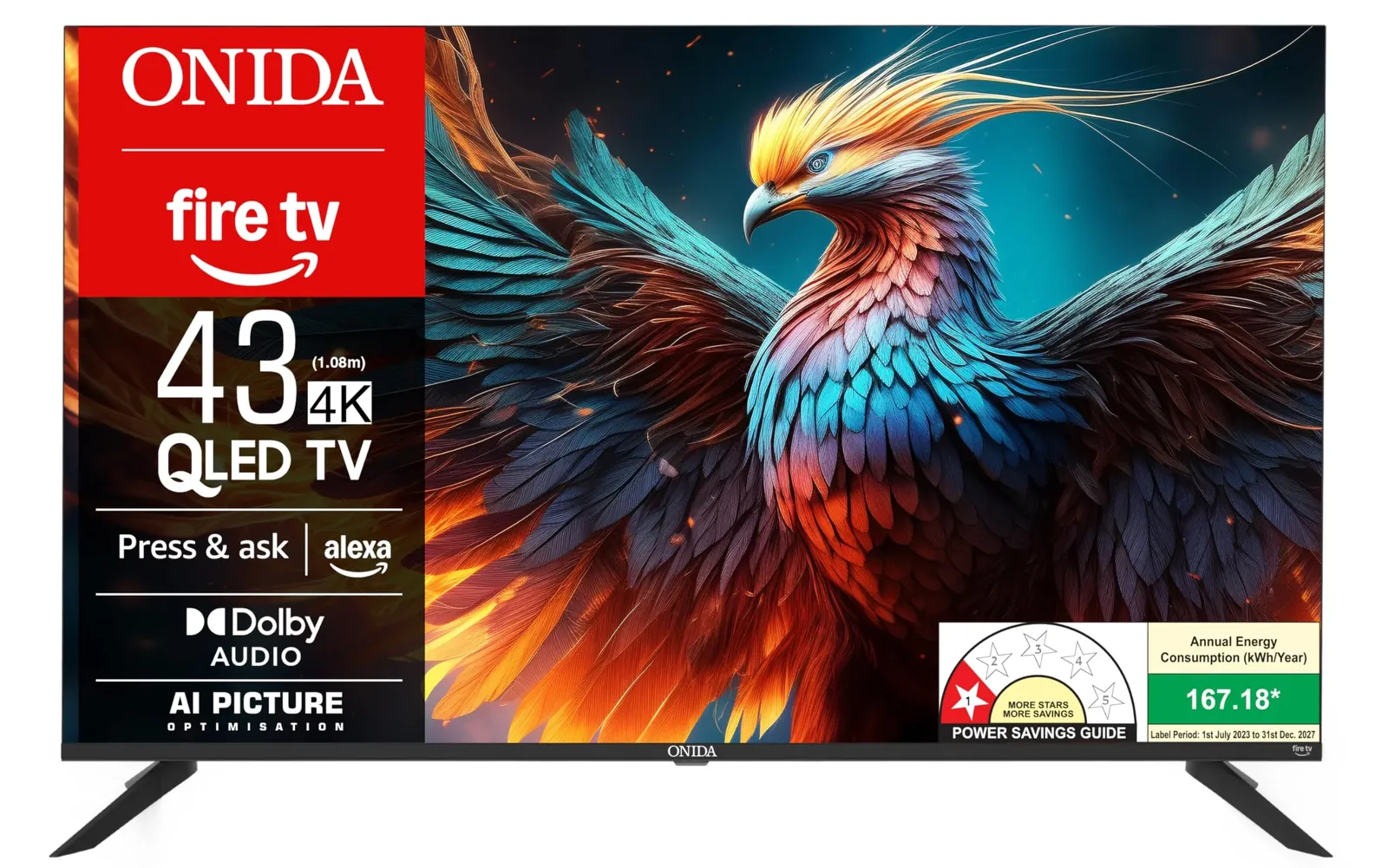 Onida 43-inch 4K QLED TV — Product
