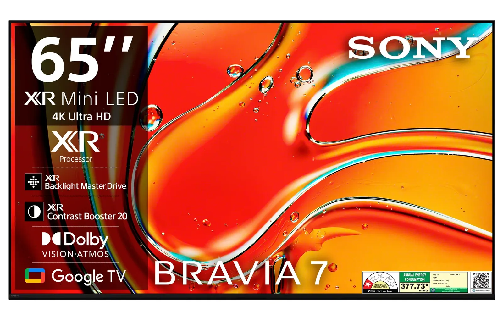 Sony 65-inch 4K Mini-LED TV — Product