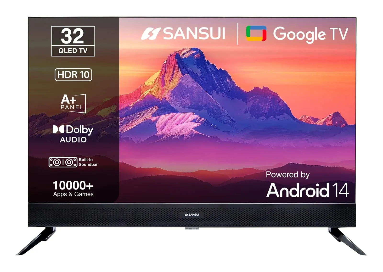 Sansui 32-inch HD Ready QLED TV