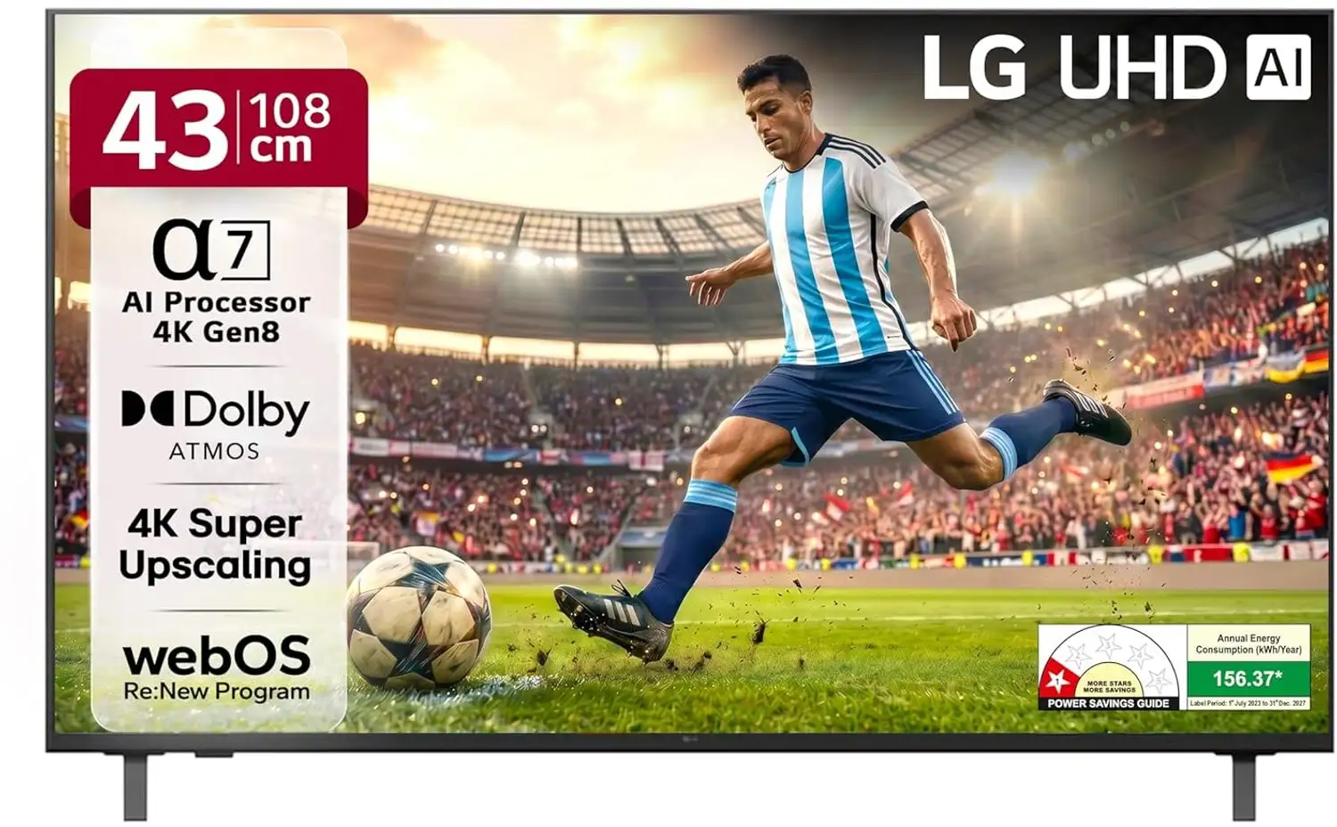 LG 43-inch 4K LED TV