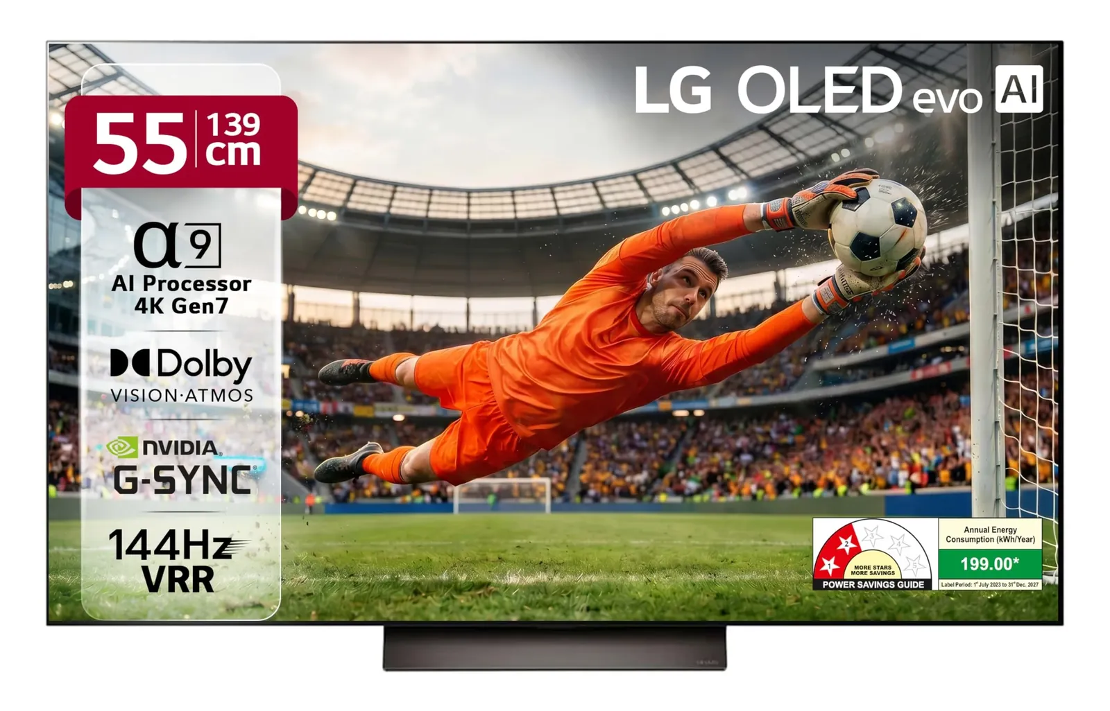 LG 55-inch 4K OLED TV