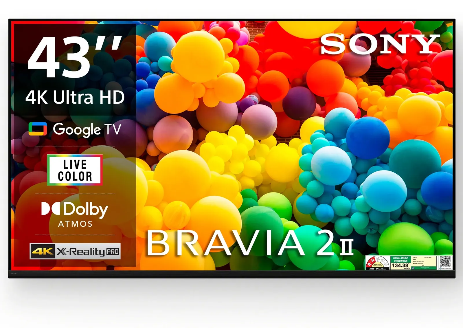 Sony 43-inch 4K LED TV — Product