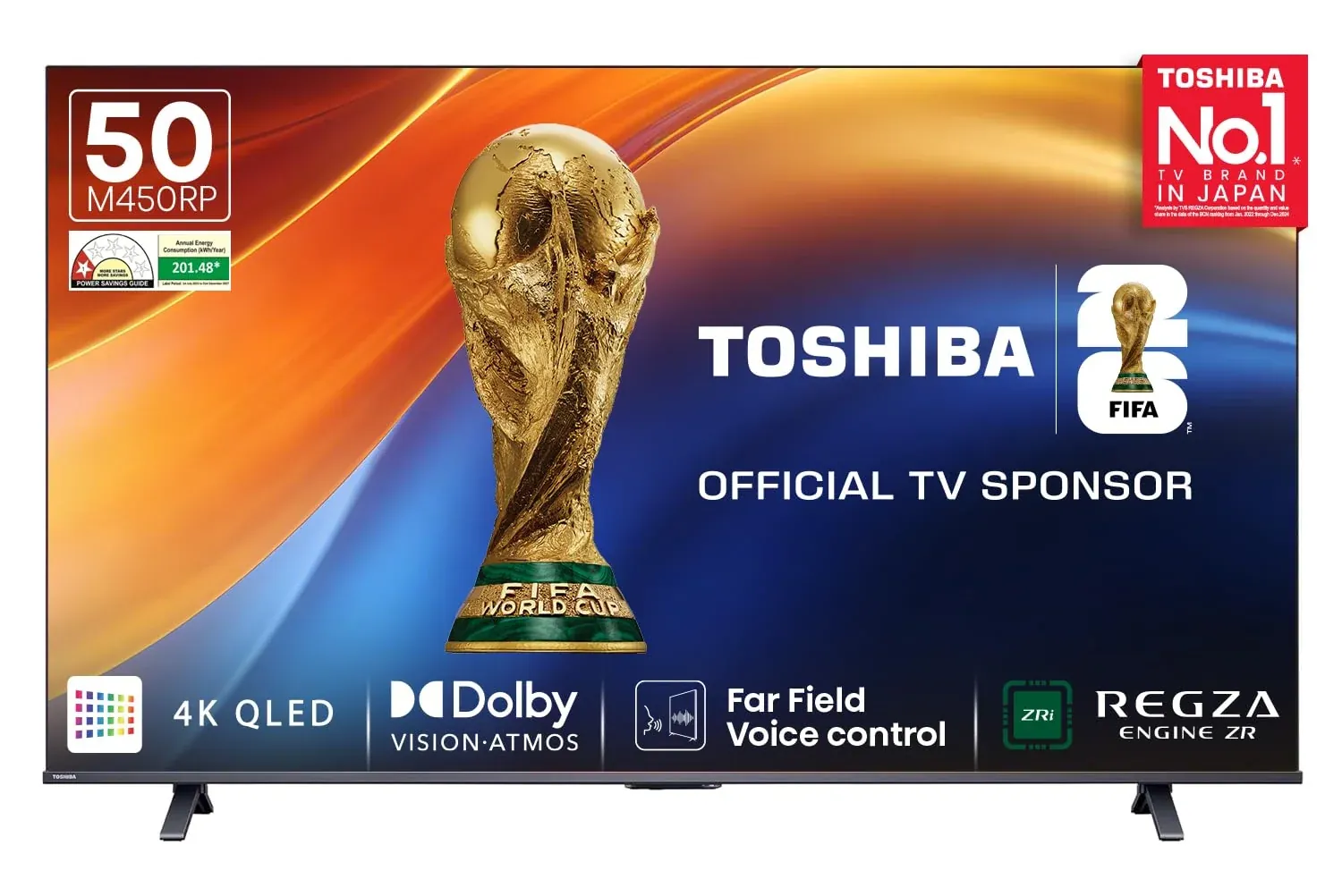 Toshiba 50-inch 4K QLED TV