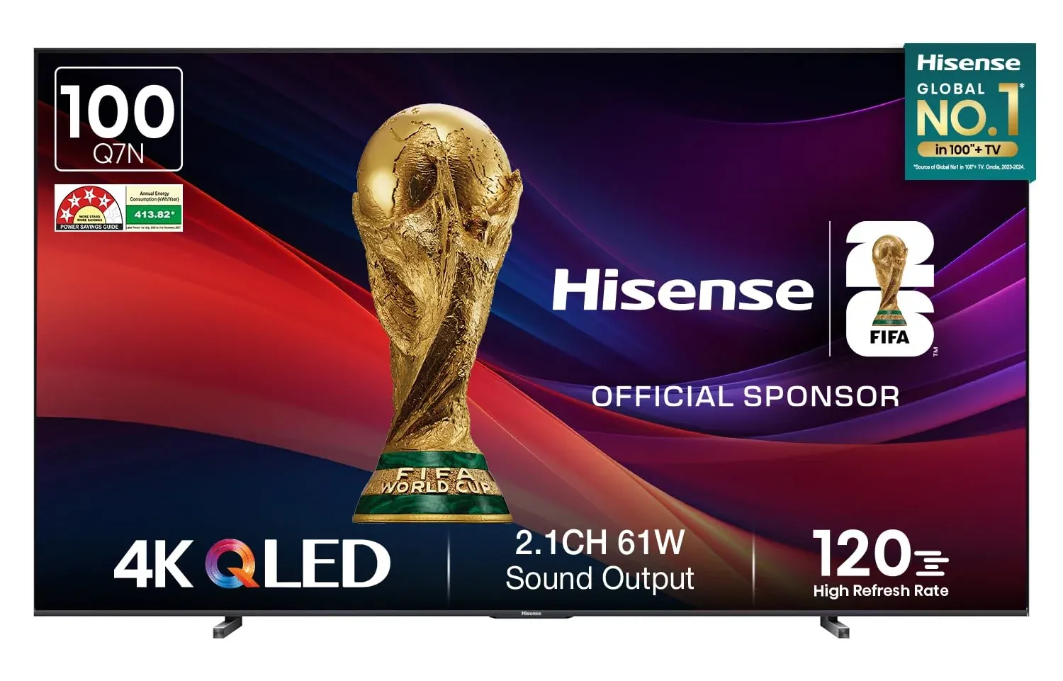 Hisense 100-inch 4K QLED TV