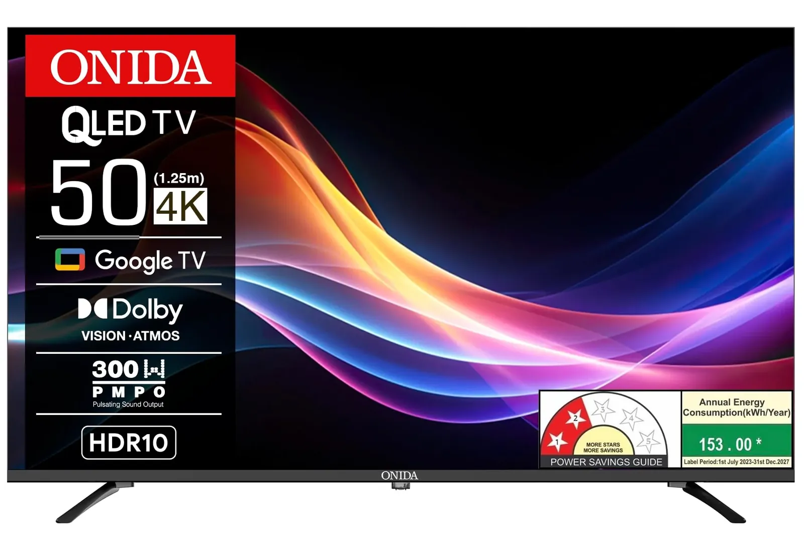 Onida 50-inch 4K QLED TV
