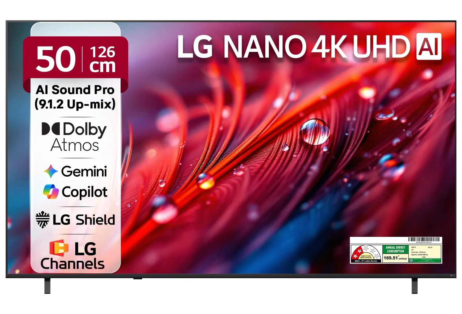 LG 50-inch 4K LED TV