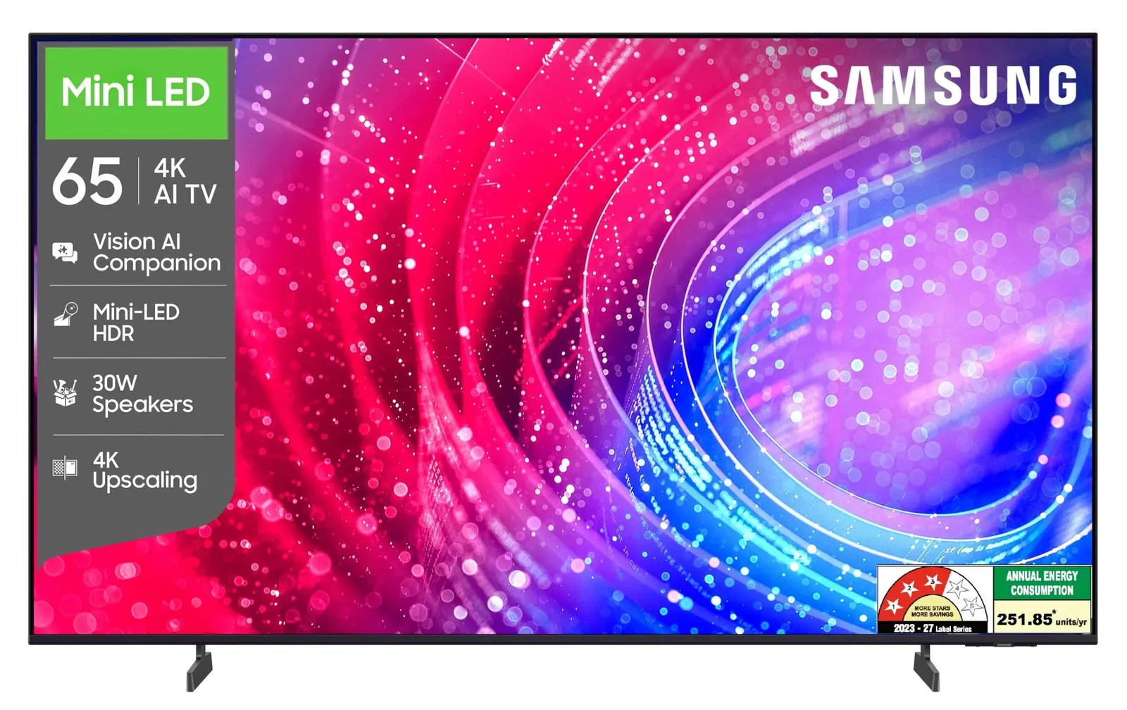 Samsung 65-inch 4K Mini-LED TV — Product
