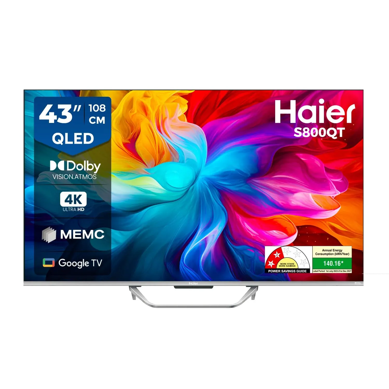 Haier 43-inch 4K QLED TV — Product