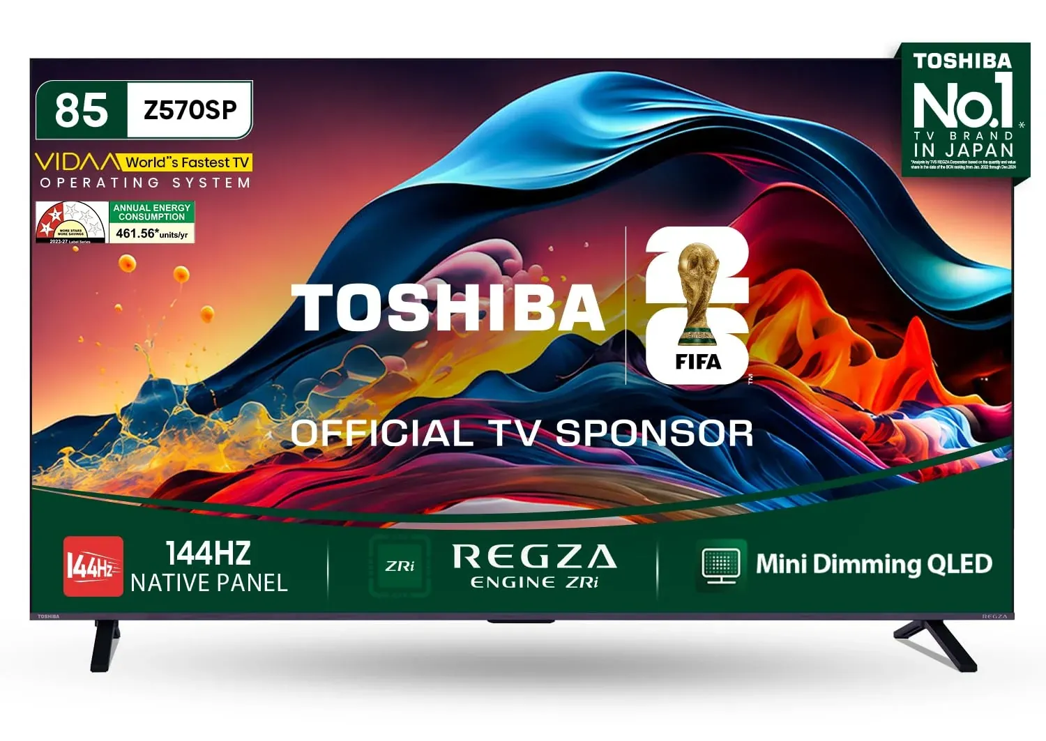 Toshiba 85-inch 4K QLED TV