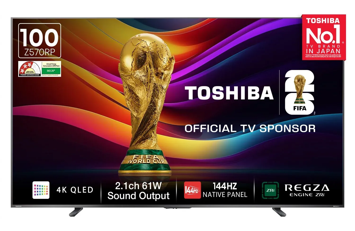 Toshiba 100-inch 4K QLED TV