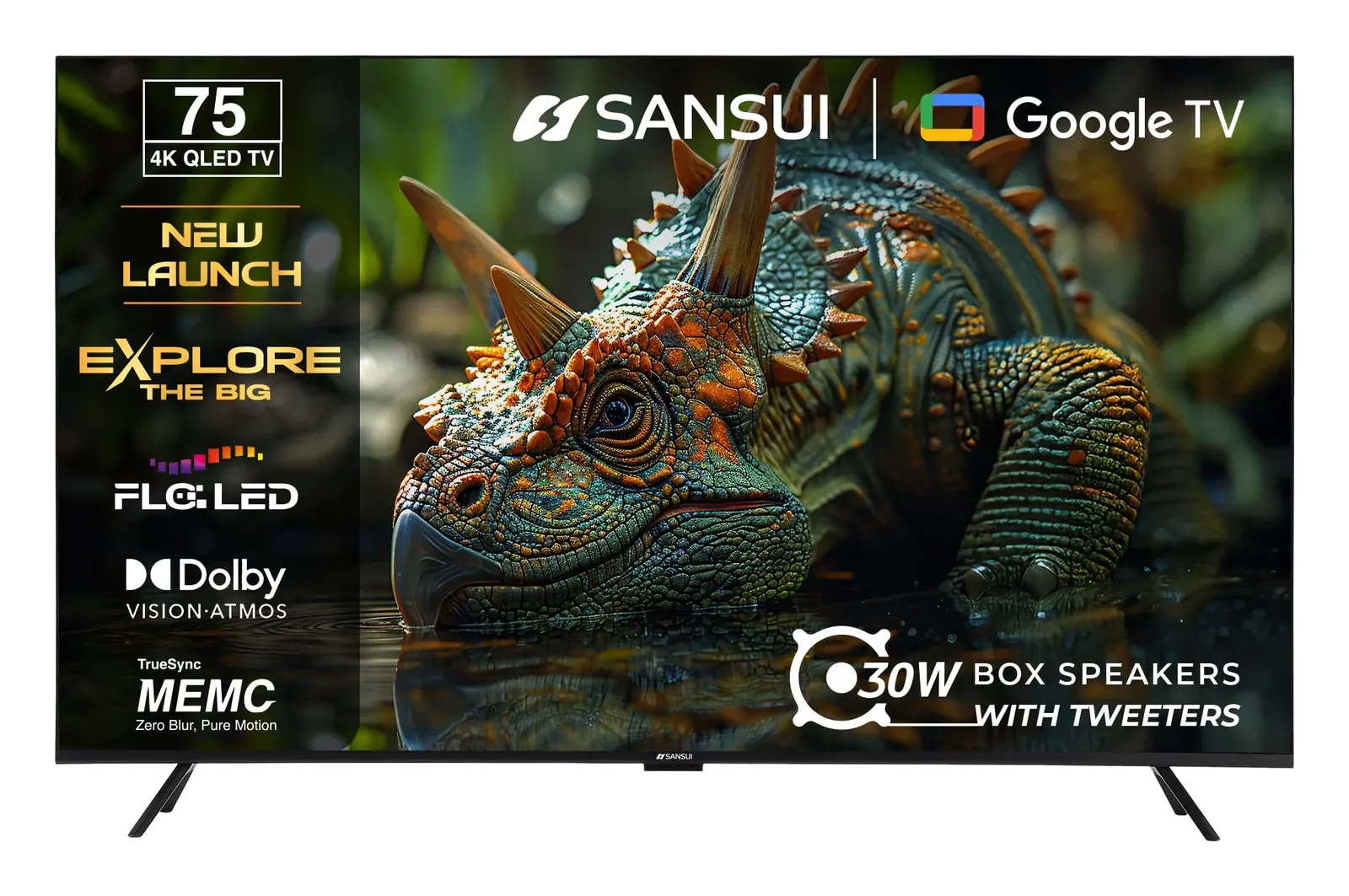 Sansui 75-inch 4K QLED TV