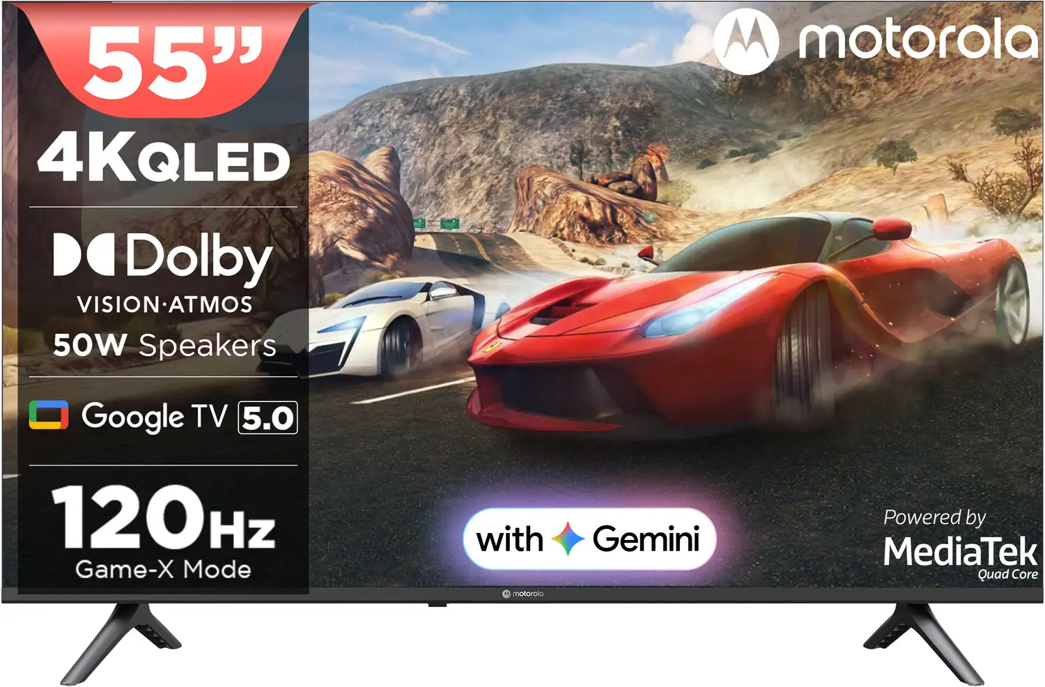 Motorola 55-inch QLED TV