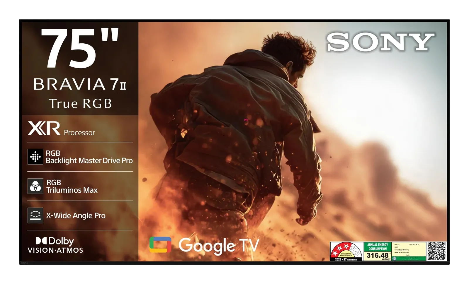 Sony Bravia 7 II 75" 4K TV