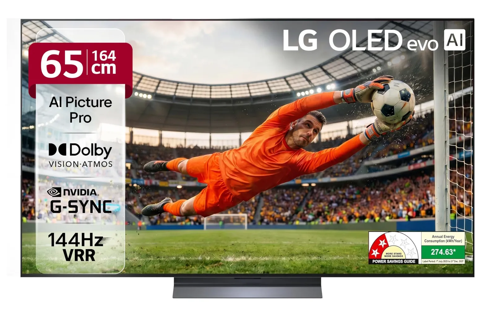 LG 65-inch 4K OLED TV
