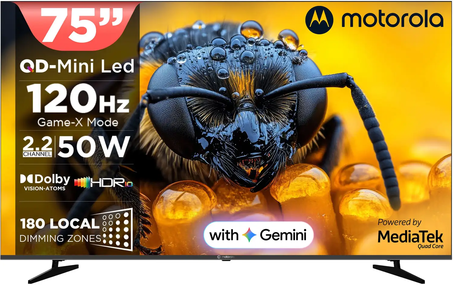 Motorola 75-inch 4K Mini-LED TV