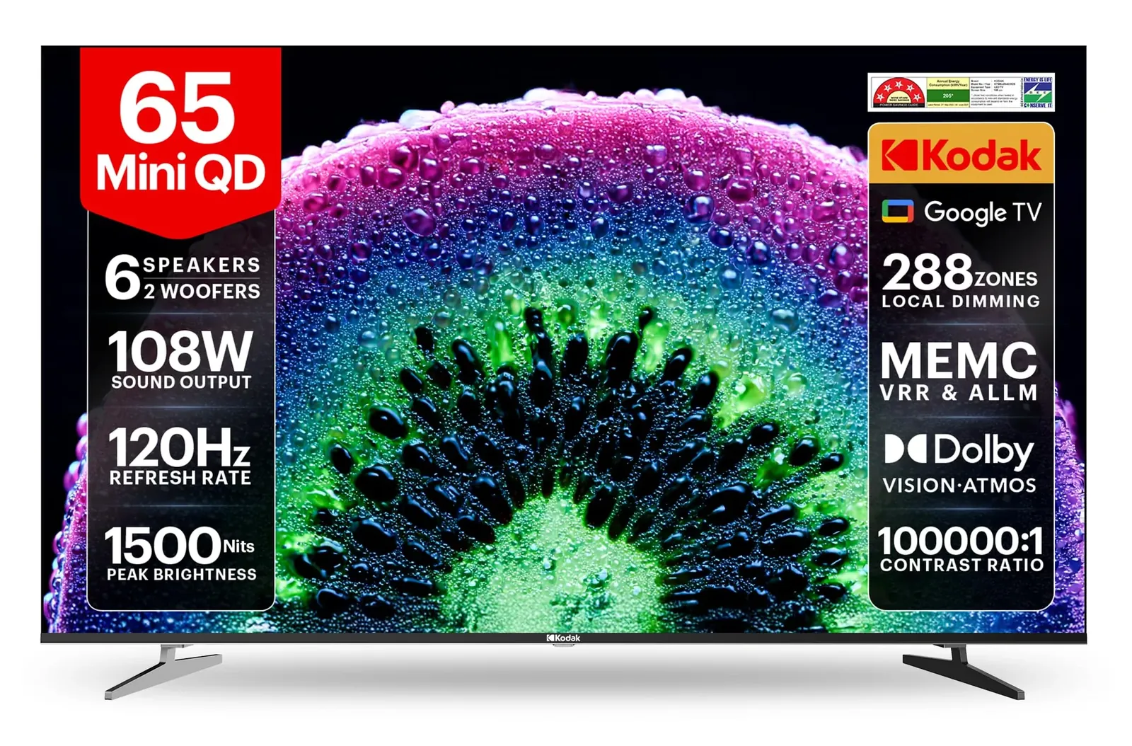 Kodak 65-inch 4K Mini-LED TV