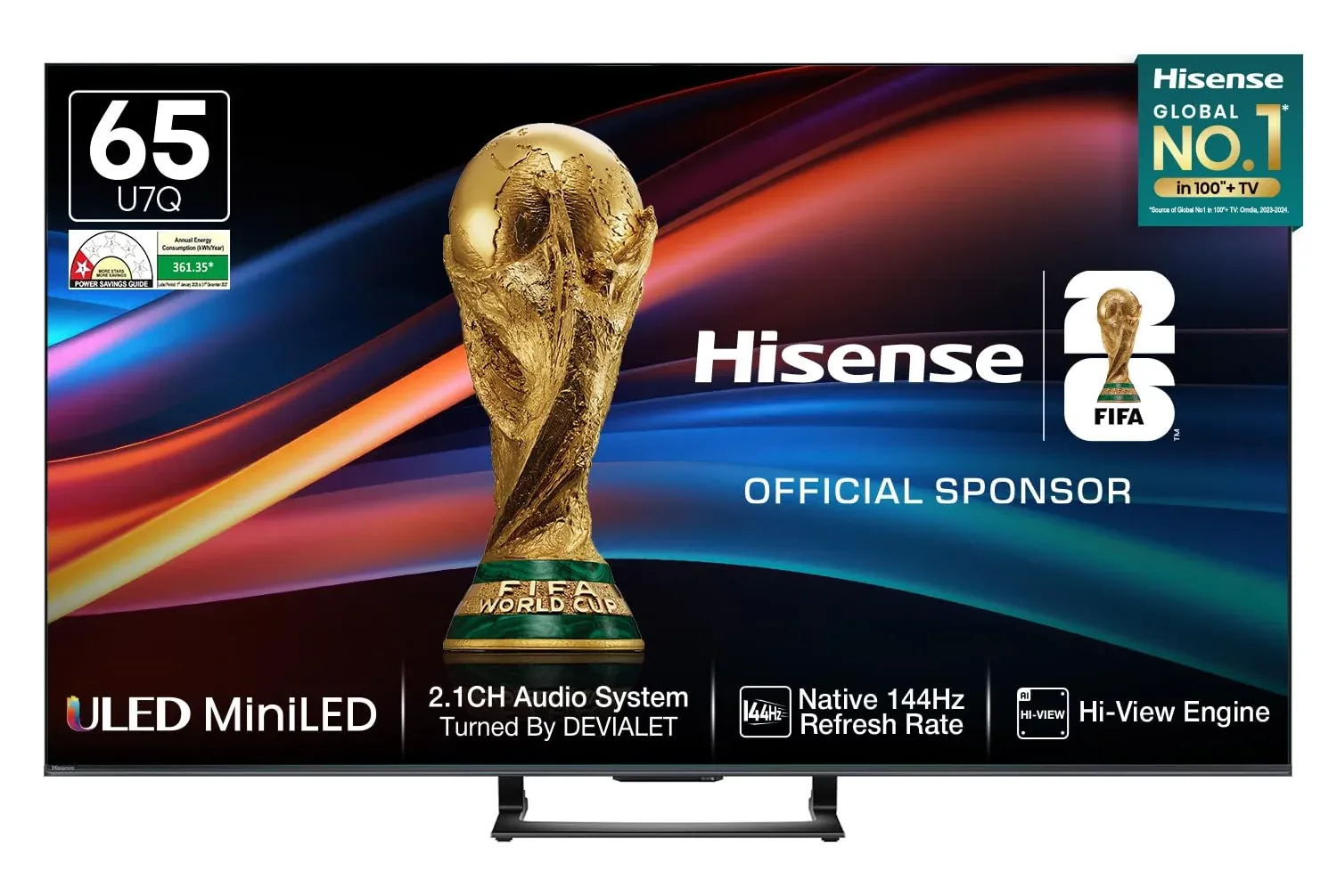 Hisense 65-inch 4K Mini-LED TV