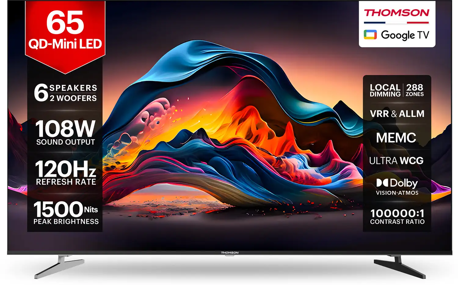 Thomson 65-inch 4K Mini-LED TV