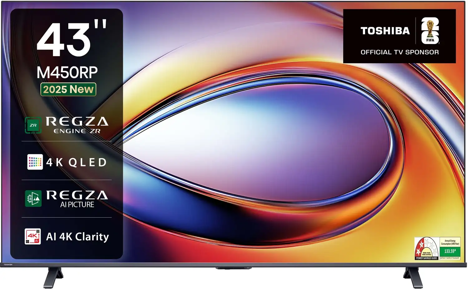 Toshiba 43-inch 4K QLED TV