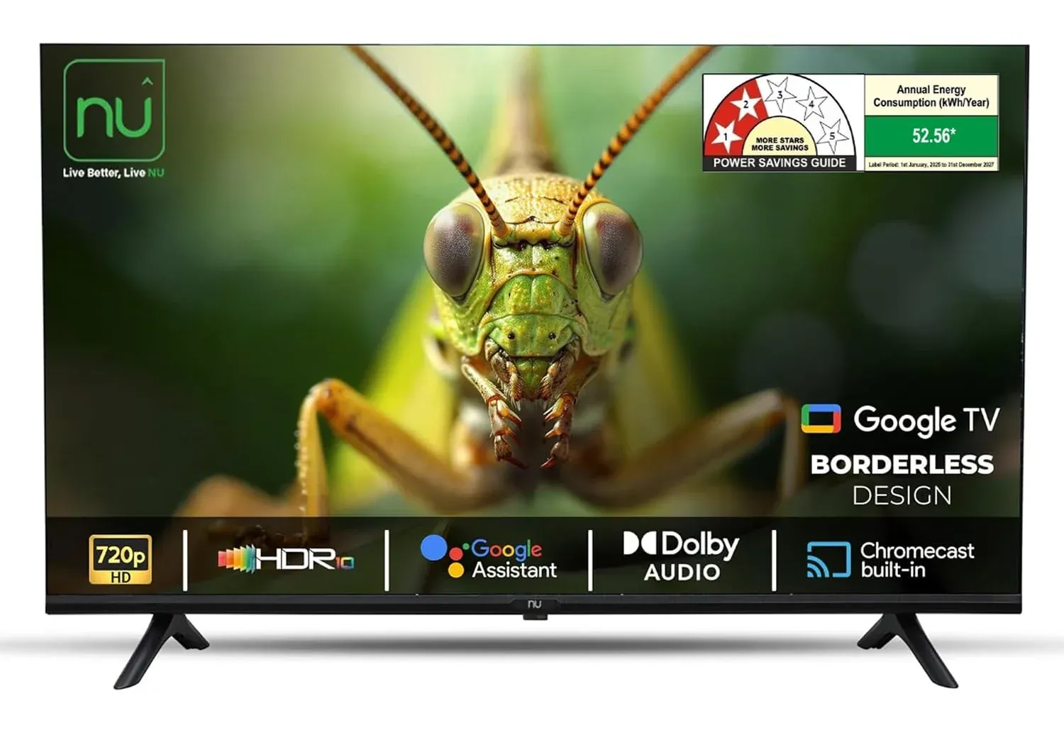 Nu 32-inch HD Ready QLED TV