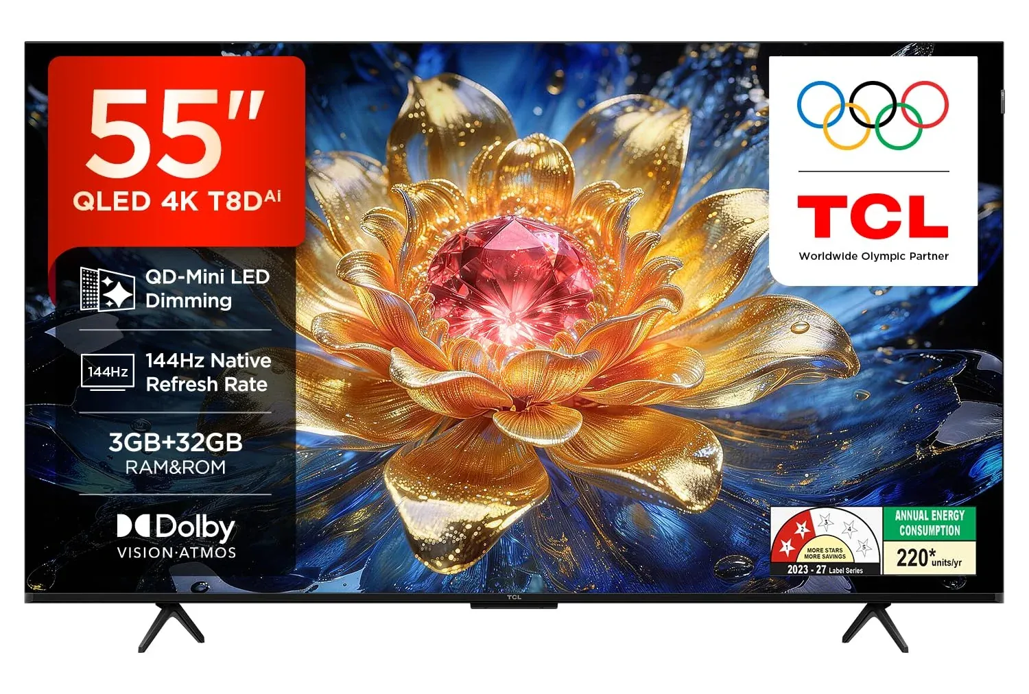 TCL 55-inch 4K QLED TV