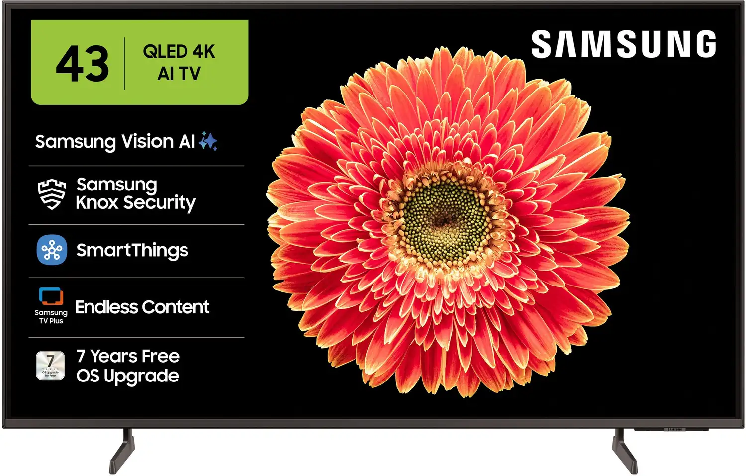 Samsung 43-inch 4K QLED TV