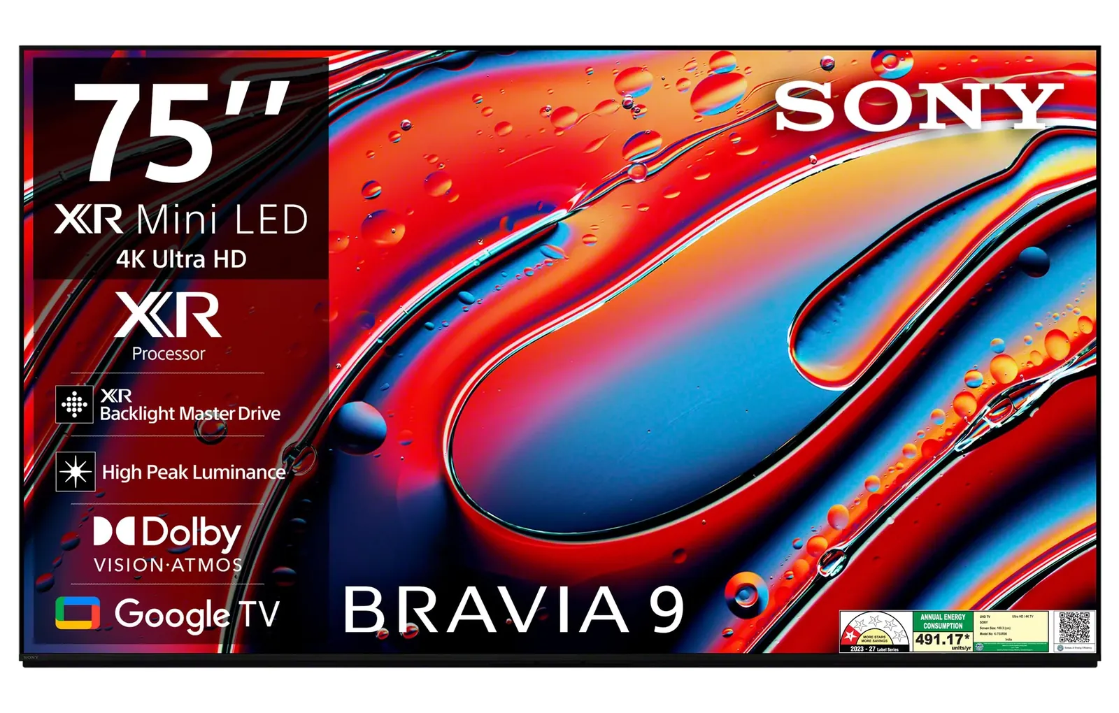 Sony 75-inch 4K Mini-LED TV